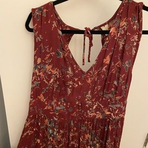 Roxy Dress Open Back Cutout